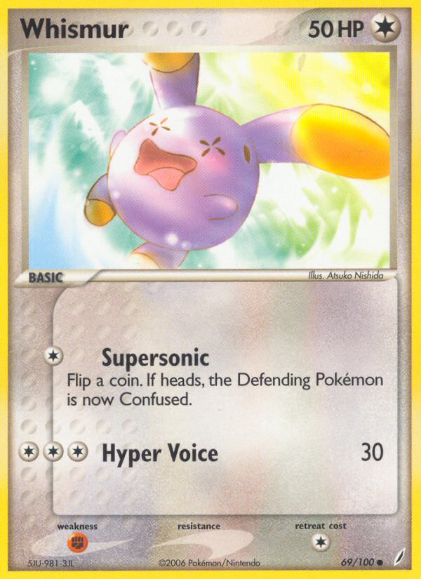 Whismur (69/100) [EX: Crystal Guardians] | North Game Den