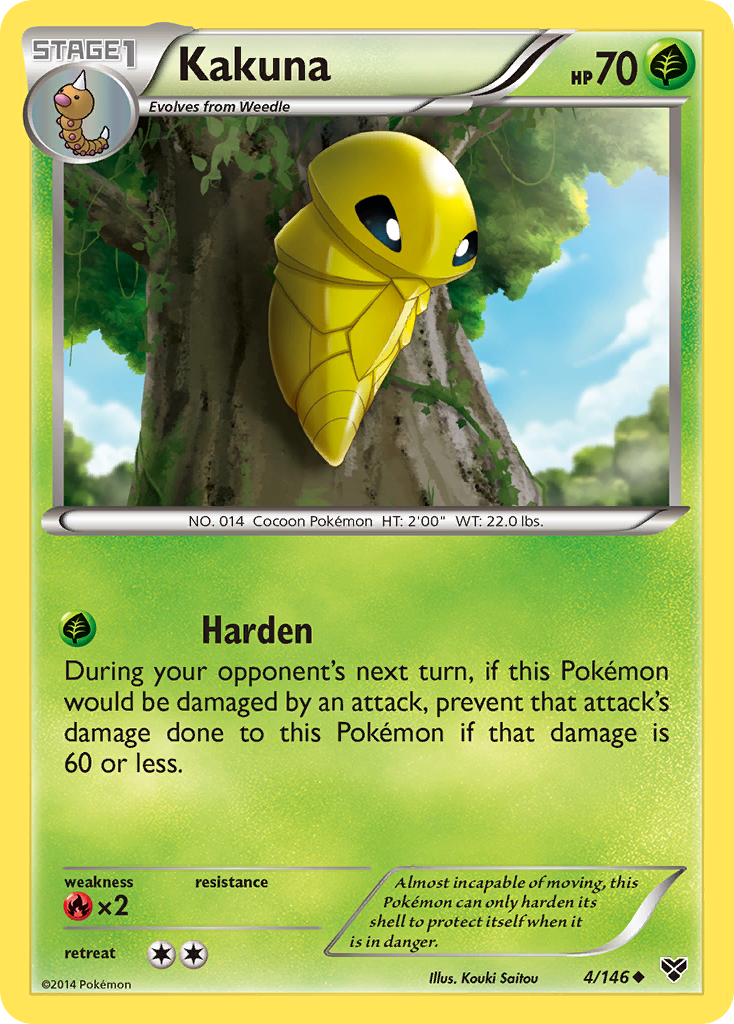 Kakuna (4/146) [XY: Base Set] | North Game Den