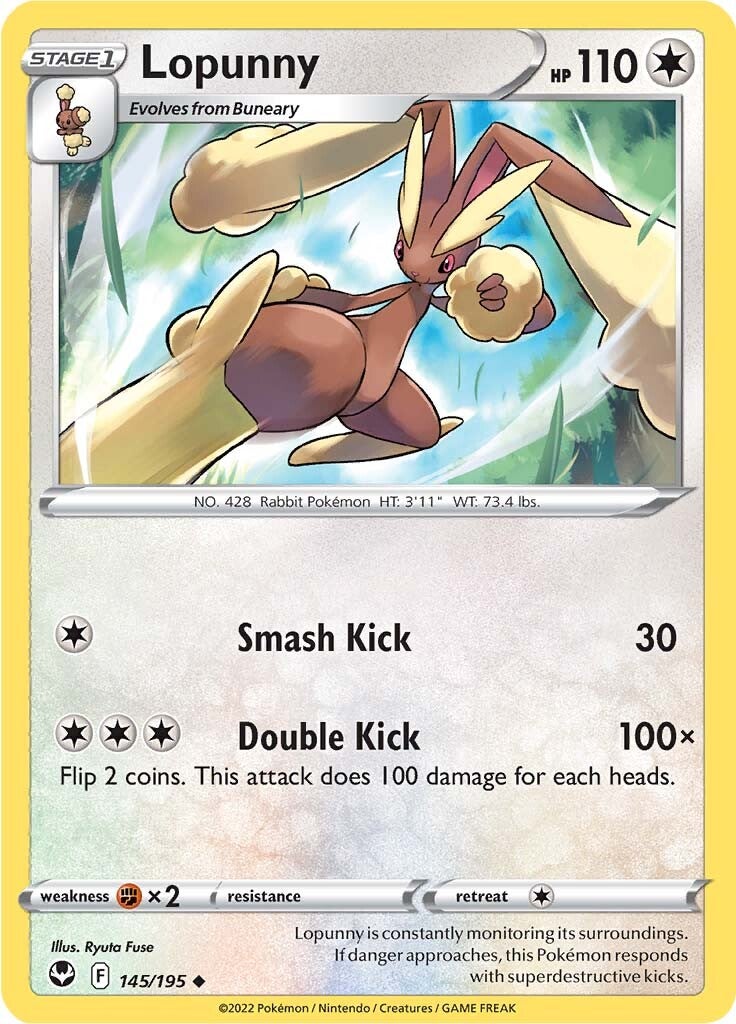 Lopunny (145/195) [Sword & Shield: Silver Tempest] | North Game Den