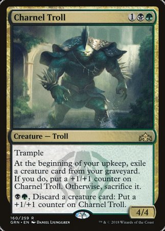 Charnel Troll [Guilds of Ravnica] | North Game Den