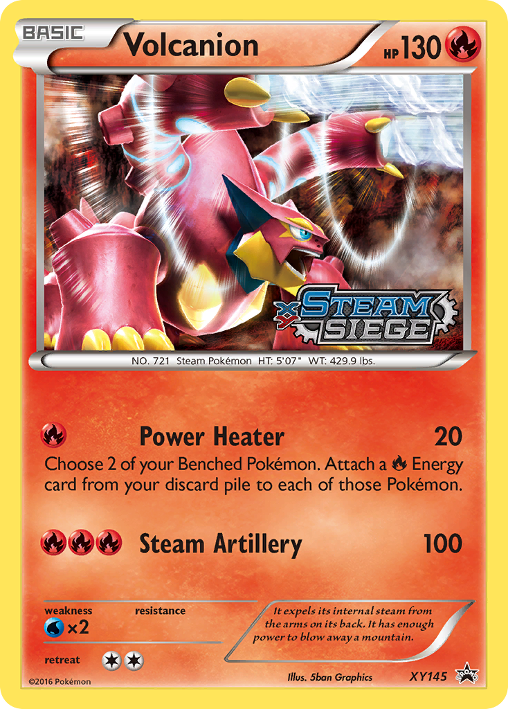 Volcanion (XY145) [XY: Black Star Promos] | North Game Den