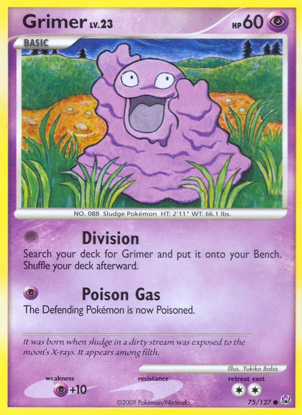 Grimer (75/127) [Platinum: Base Set] | North Game Den