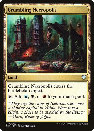 Crumbling Necropolis [Commander 2017] | North Game Den