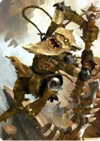 Teeterpeak Ambusher Art Card [Zendikar Rising Art Series] | North Game Den