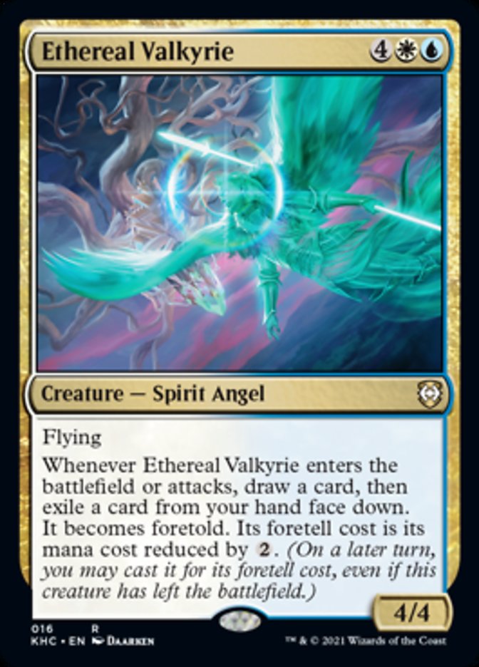 Ethereal Valkyrie [Kaldheim Commander] | North Game Den