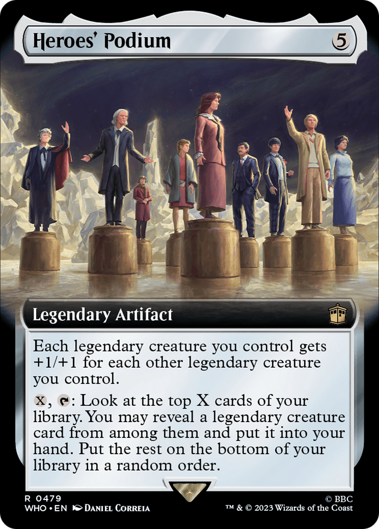 Heroes' Podium (Extended Art) [Doctor Who] | North Game Den