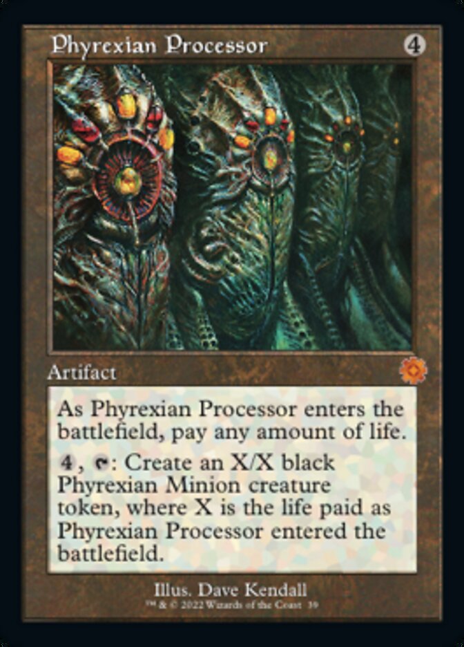 Phyrexian Processor (Retro) [The Brothers' War Retro Artifacts] | North Game Den