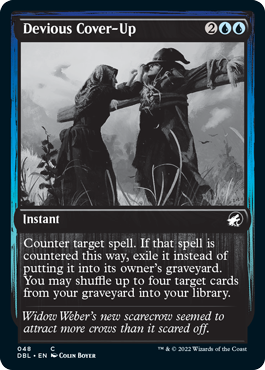 Devious Cover-Up [Innistrad: Double Feature] | North Game Den