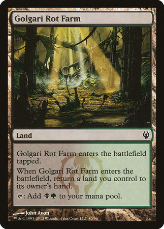 Golgari Rot Farm [Duel Decks: Izzet vs. Golgari] | North Game Den
