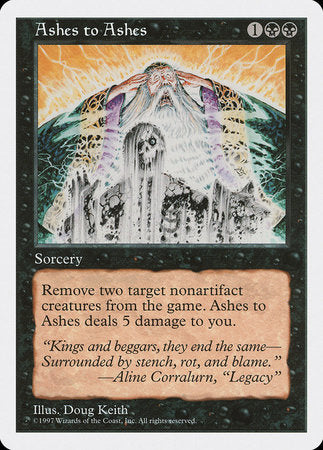 Ashes to Ashes [Fifth Edition] | North Game Den