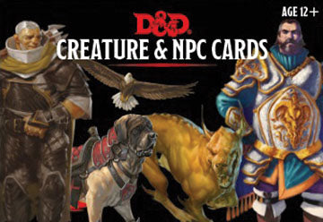Dungeons and Dragons RPG: Creatures & NPC Cards (182 cards) | North Game Den