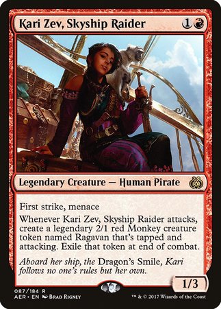 Kari Zev, Skyship Raider [Aether Revolt] | North Game Den