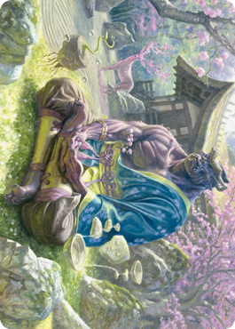 Kosei, Penitent Warlord Art Card [Kamigawa: Neon Dynasty Art Series] | North Game Den