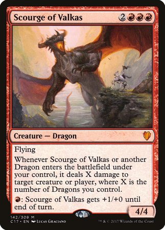 Scourge of Valkas [Commander 2017] | North Game Den