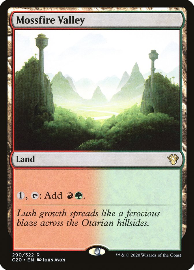 Mossfire Valley [Commander 2020] | North Game Den