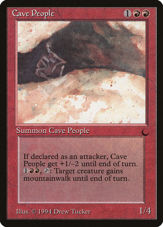 Cave People [The Dark] | North Game Den