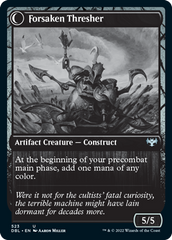 Foreboding Statue // Forsaken Thresher [Innistrad: Double Feature] | North Game Den