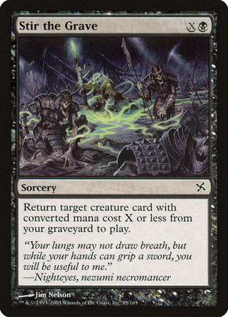 Stir the Grave [Betrayers of Kamigawa] | North Game Den