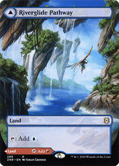 Riverglide Pathway // Lavaglide Pathway (Borderless) [Zendikar Rising] | North Game Den