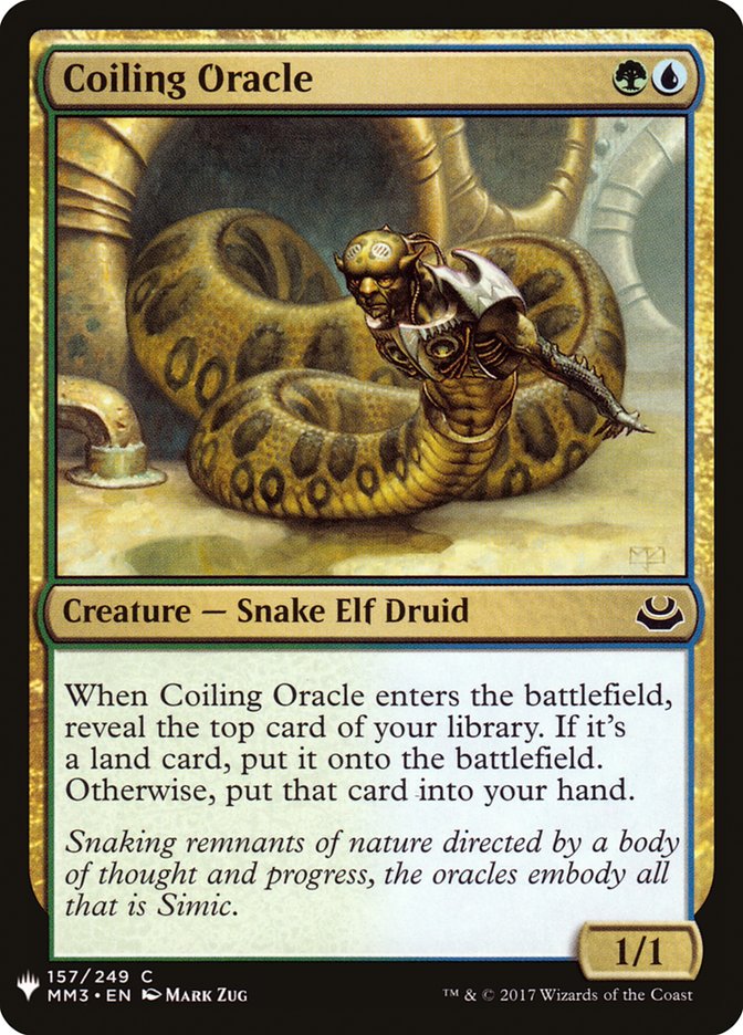 Coiling Oracle [Mystery Booster] | North Game Den