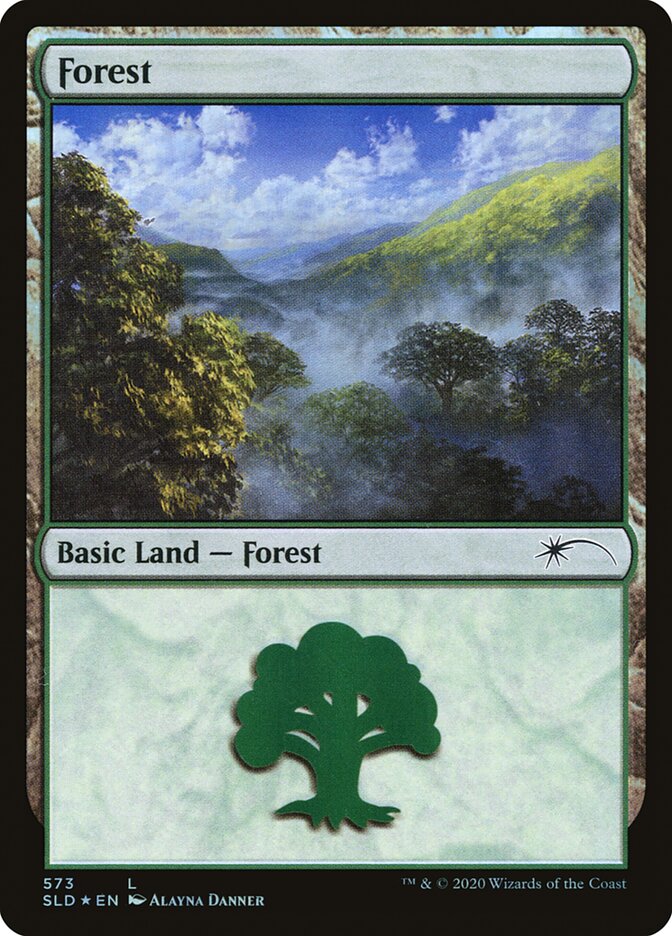 Forest (Lands) (573) [Secret Lair Drop Promos] | North Game Den