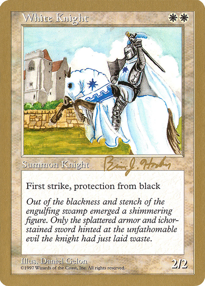 White Knight (Brian Hacker) [World Championship Decks 1998] | North Game Den