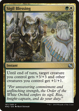 Sigil Blessing [Modern Masters 2015] | North Game Den