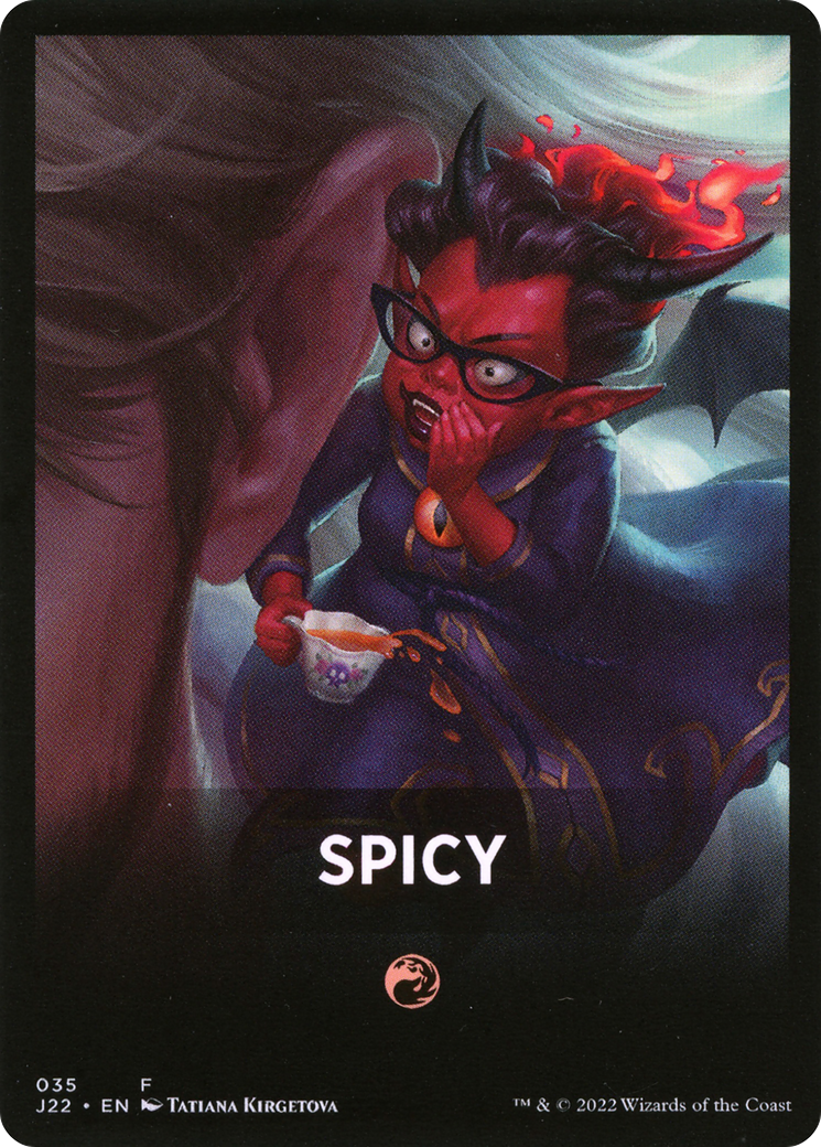 Spicy Theme Card [Jumpstart 2022 Front Cards] | North Game Den