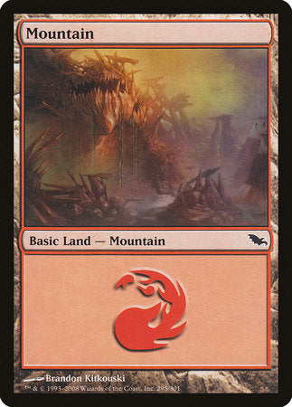 Mountain (295) [Shadowmoor] | North Game Den