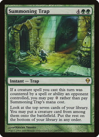 Summoning Trap [Zendikar] | North Game Den