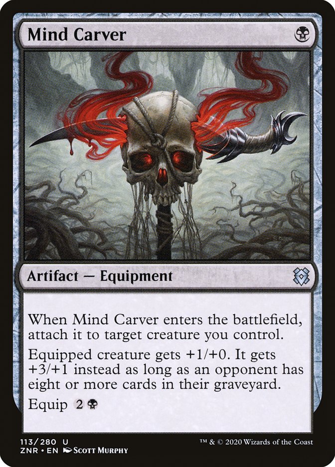 Mind Carver [Zendikar Rising] | North Game Den