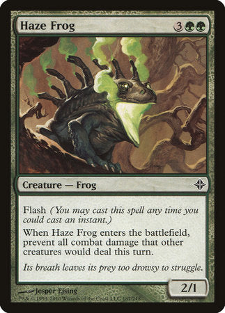 Haze Frog [Rise of the Eldrazi] | North Game Den