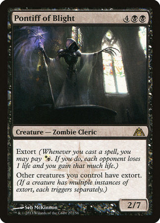 Pontiff of Blight [Dragon's Maze] | North Game Den