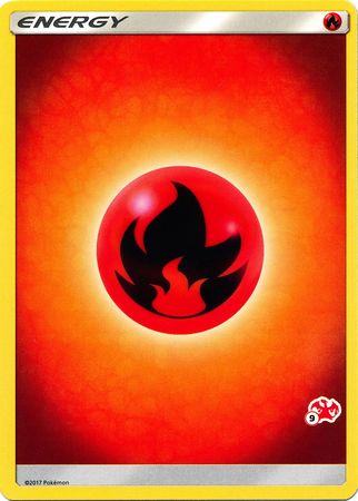 Fire Energy (Charizard Stamp #9) [Battle Academy 2020] | North Game Den