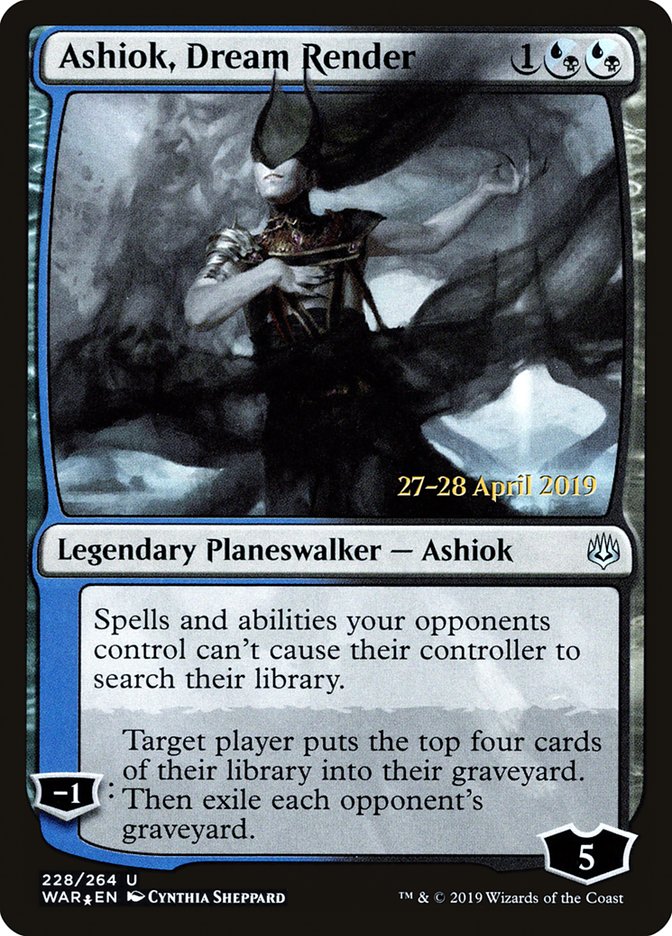 Ashiok, Dream Render  [War of the Spark Prerelease Promos] | North Game Den