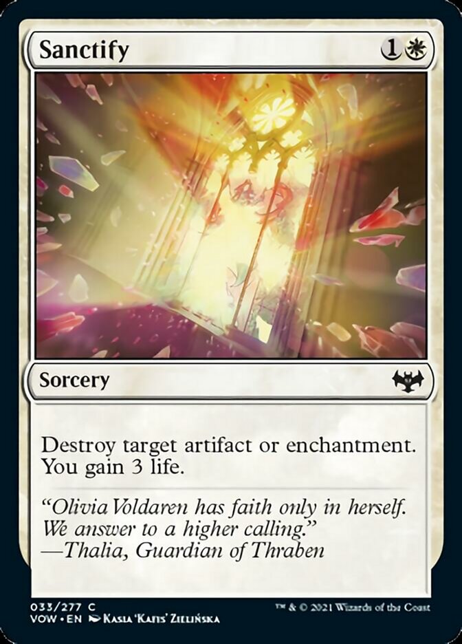 Sanctify [Innistrad: Crimson Vow] | North Game Den