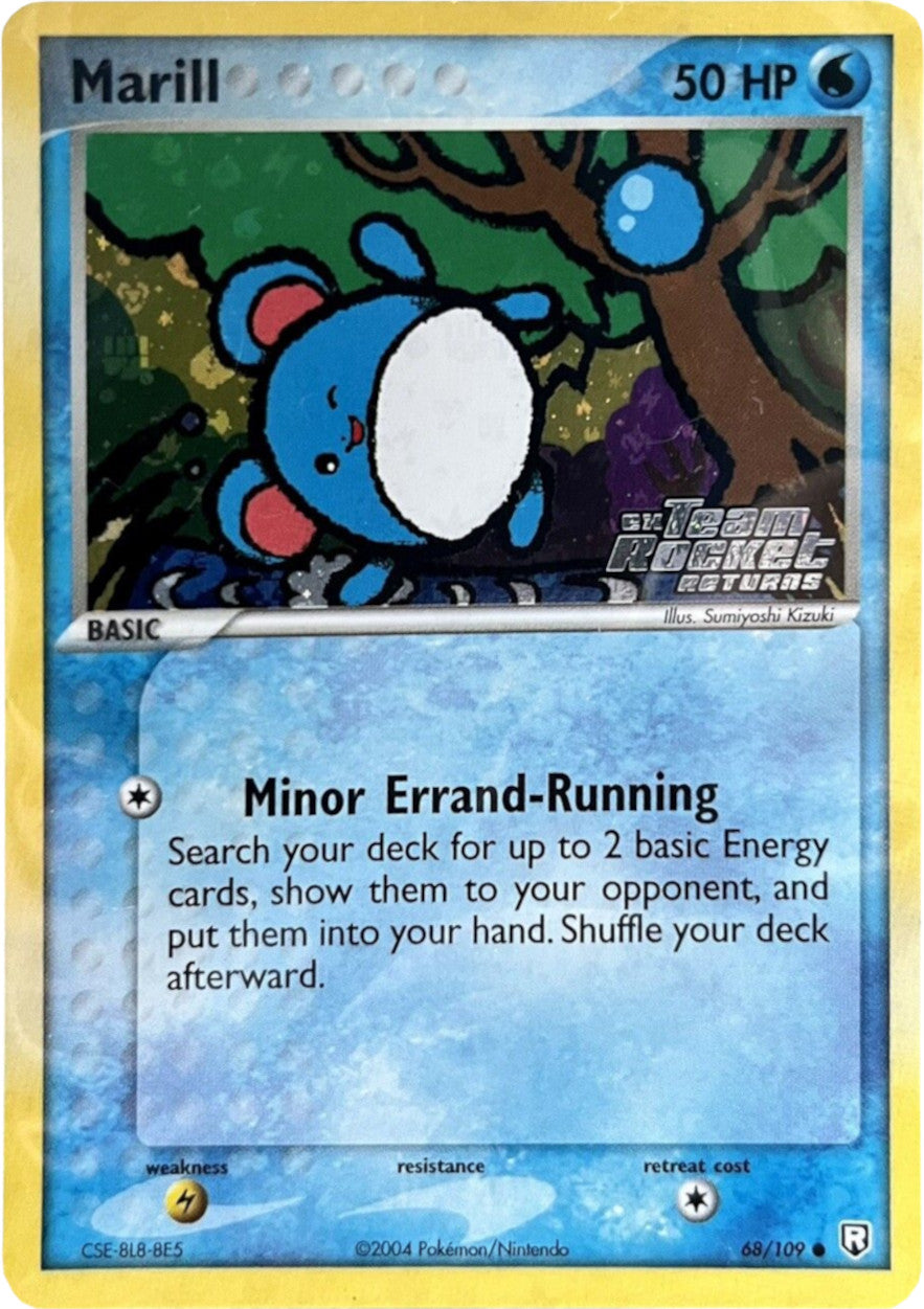 Marill (68/109) (Stamped) [EX: Team Rocket Returns] | North Game Den