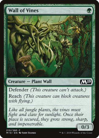 Wall of Vines [Core Set 2019] | North Game Den