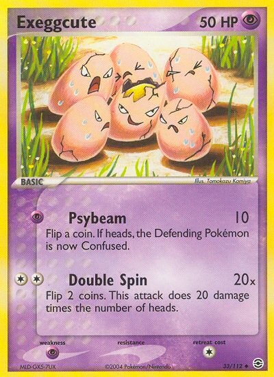 Exeggcute (33/112) [EX: FireRed & LeafGreen] | North Game Den