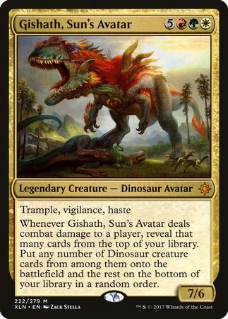 Gishath, Sun's Avatar [Ixalan] | North Game Den