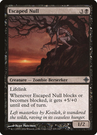Escaped Null [Rise of the Eldrazi] | North Game Den
