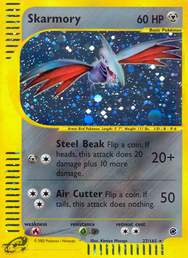 Skarmory (27/165) [Expedition: Base Set] | North Game Den