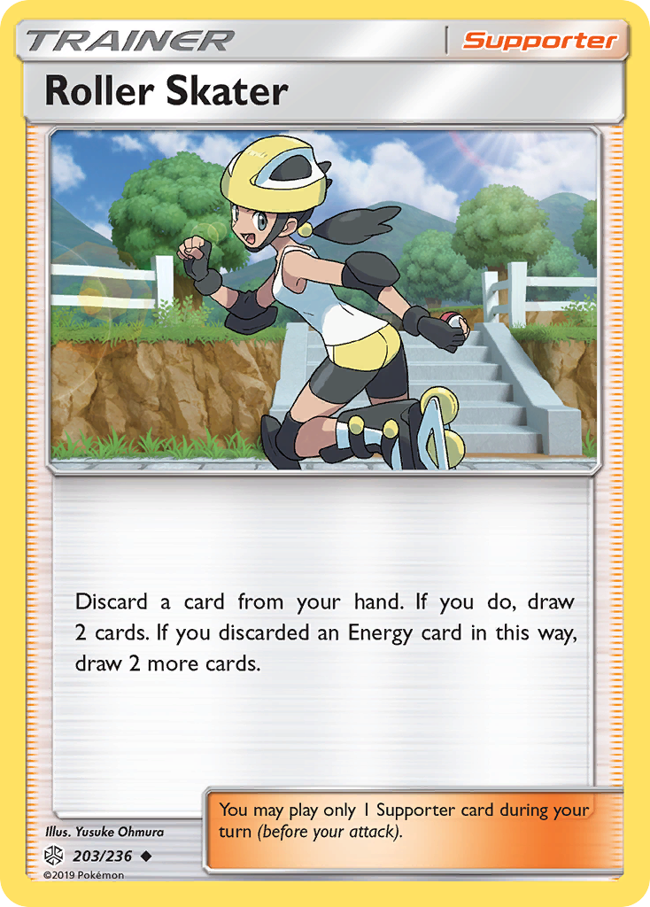 Roller Skater (203/236) [Sun & Moon: Cosmic Eclipse] | North Game Den