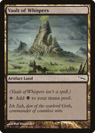 Vault of Whispers [Mirrodin] | North Game Den