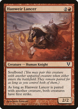 Hanweir Lancer [Avacyn Restored] | North Game Den