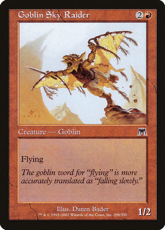 Goblin Sky Raider [Onslaught] | North Game Den