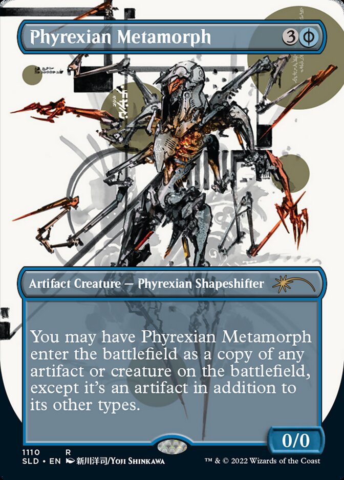 Phyrexian Metamorph (Borderless) [Secret Lair Drop Series] | North Game Den