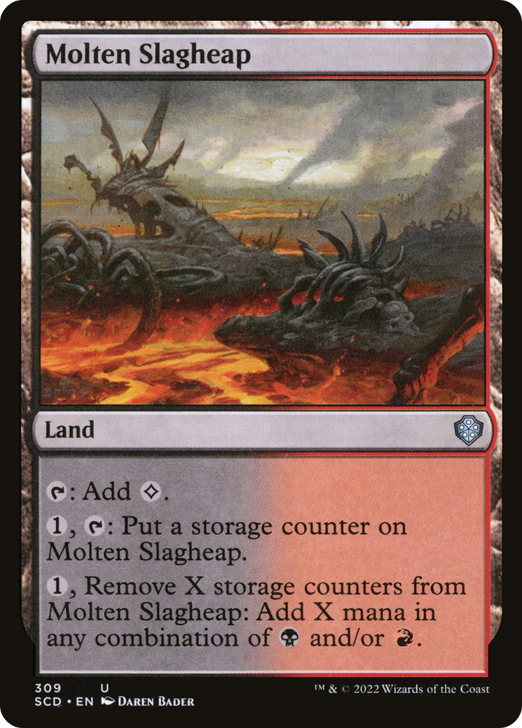 Molten Slagheap [Starter Commander Decks] | North Game Den