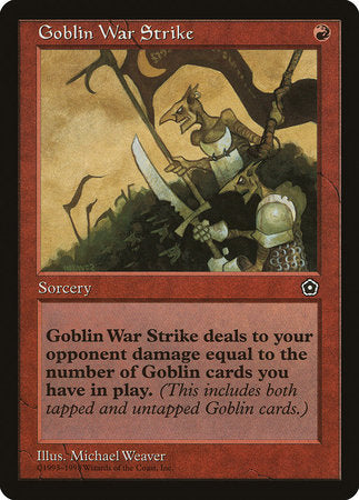Goblin War Strike [Portal Second Age] | North Game Den