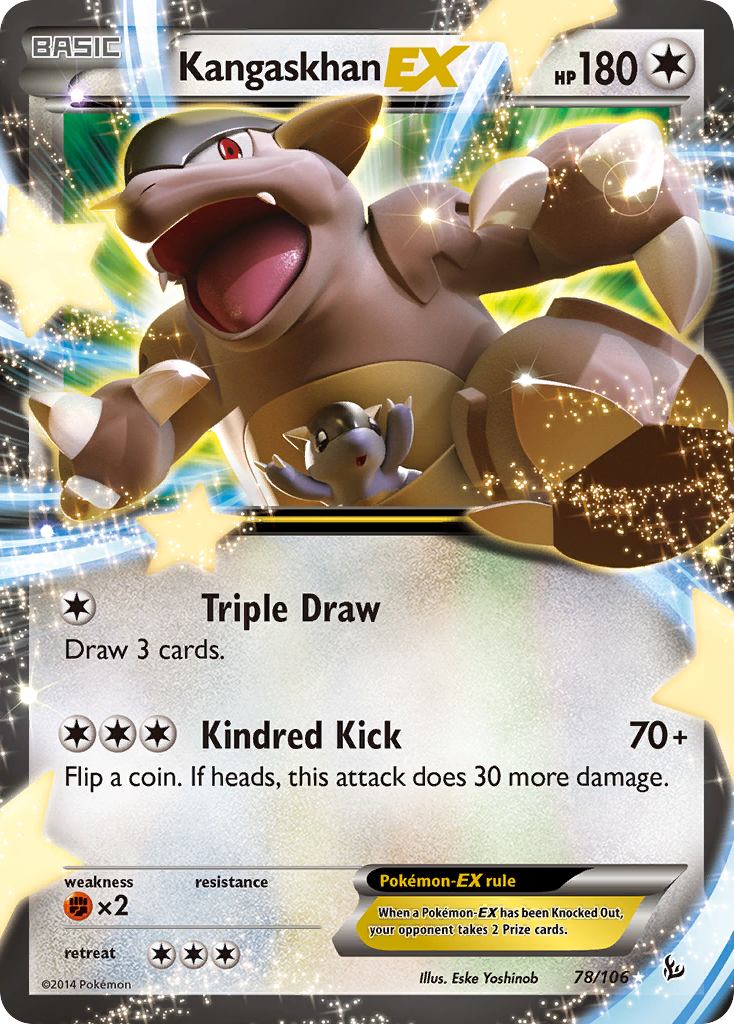 Kangaskhan EX (78/106) [XY: Flashfire] | North Game Den